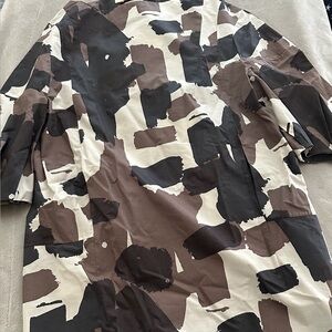 Marni Black and Brown Abstract dress